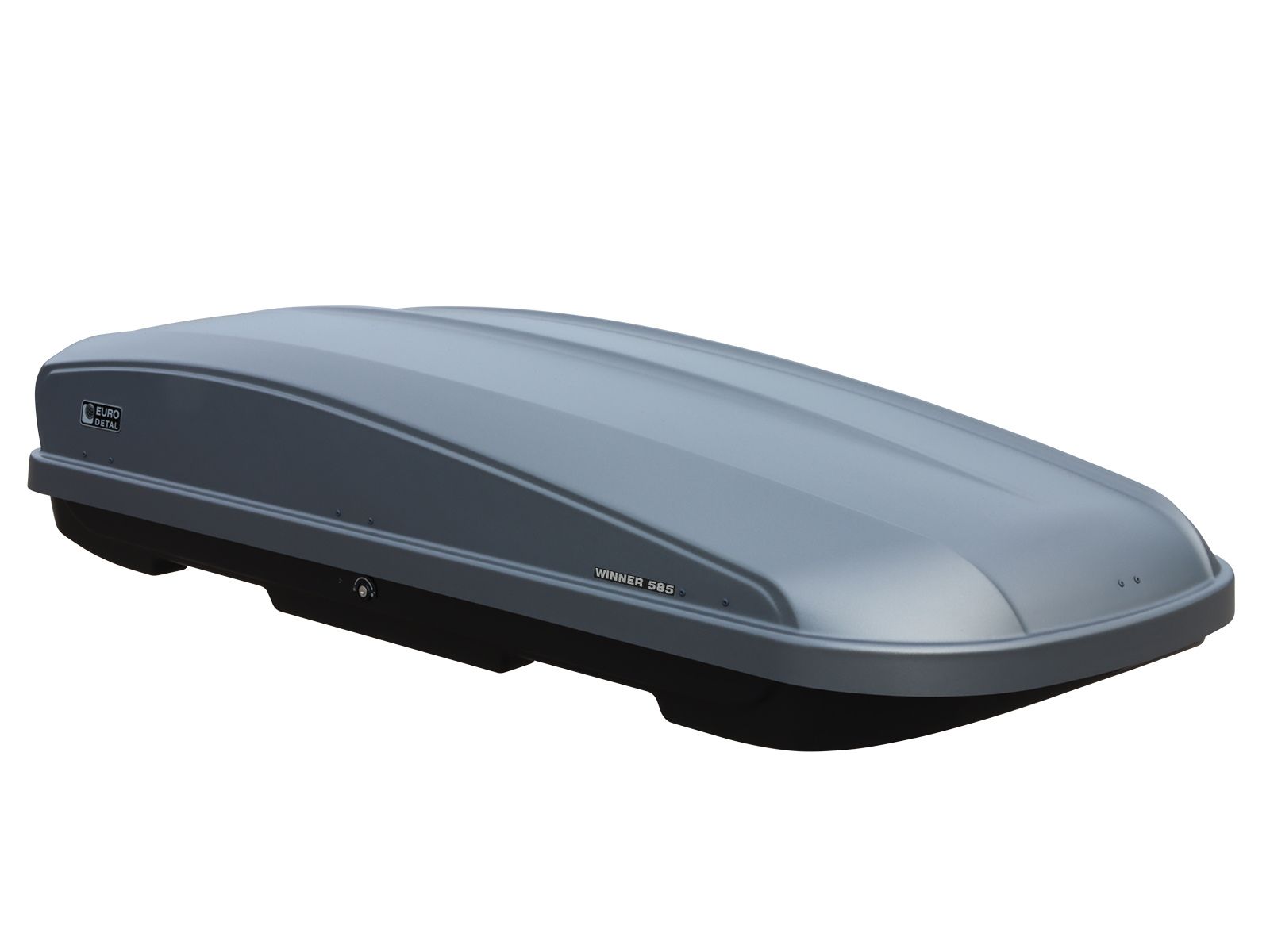 Автобокс Евродеталь Winner 585 Серый Дастинг с двусторонним открытием