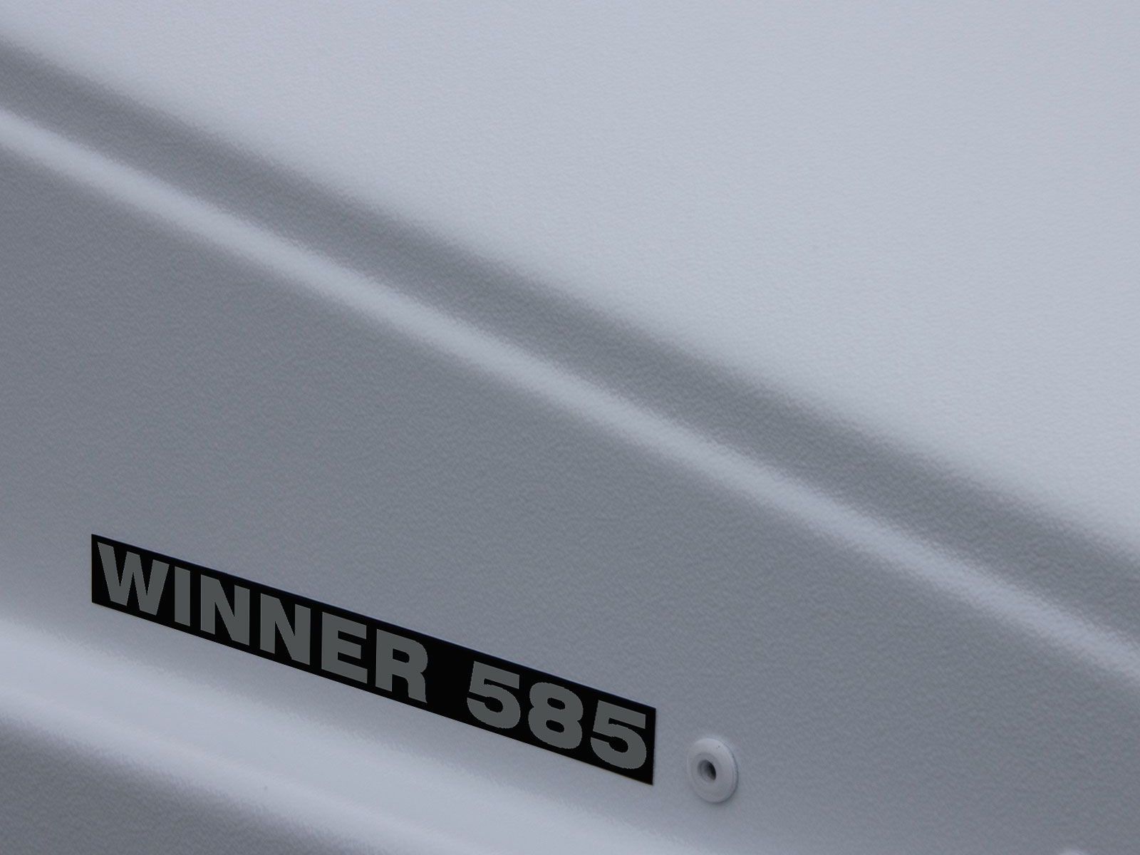 Автобокс Евродеталь Winner 585 Белый Дастинг с двусторонним открытием