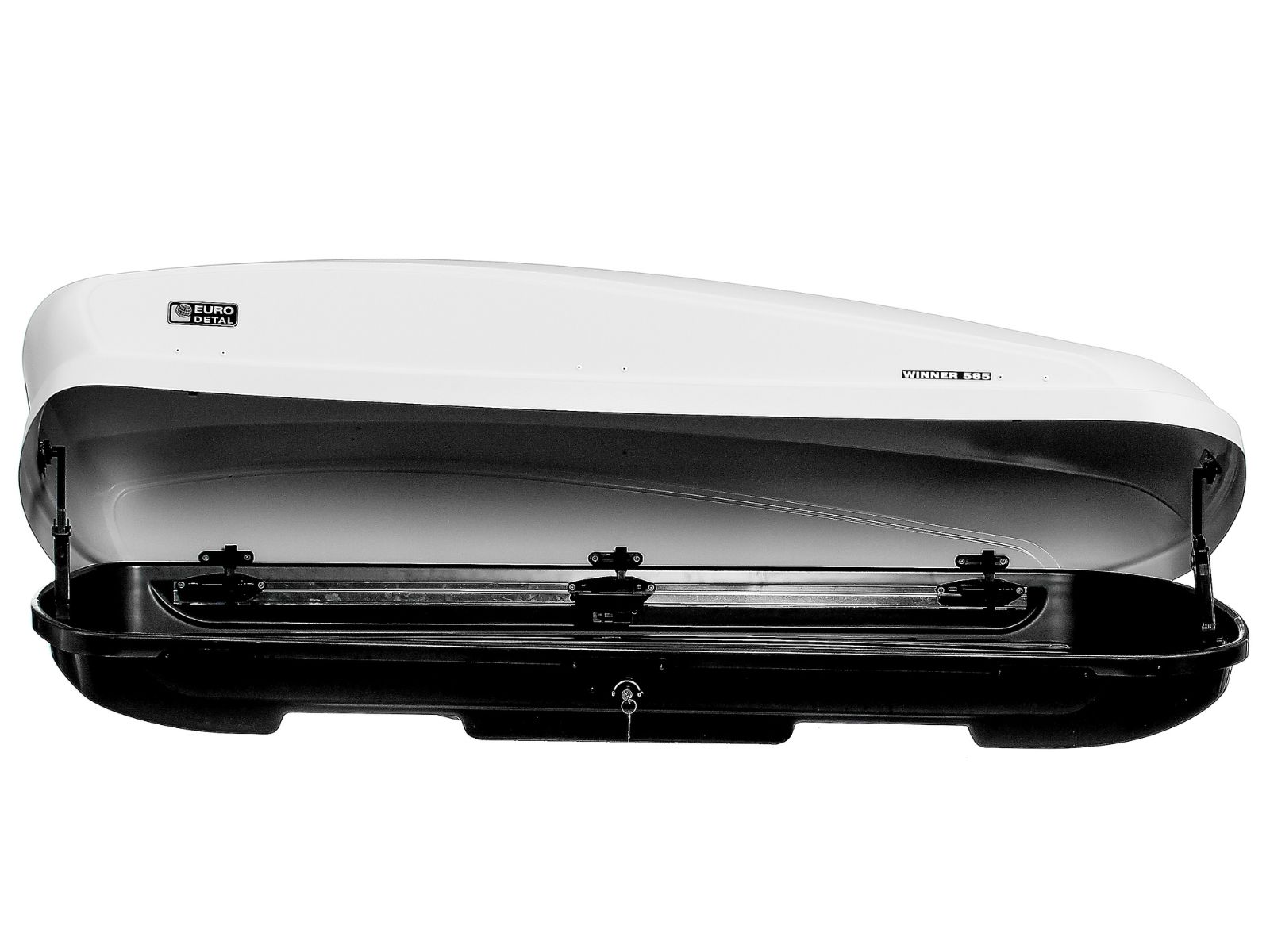 Автобокс Евродеталь Winner 585 Белый Карбон с двусторонним открытием