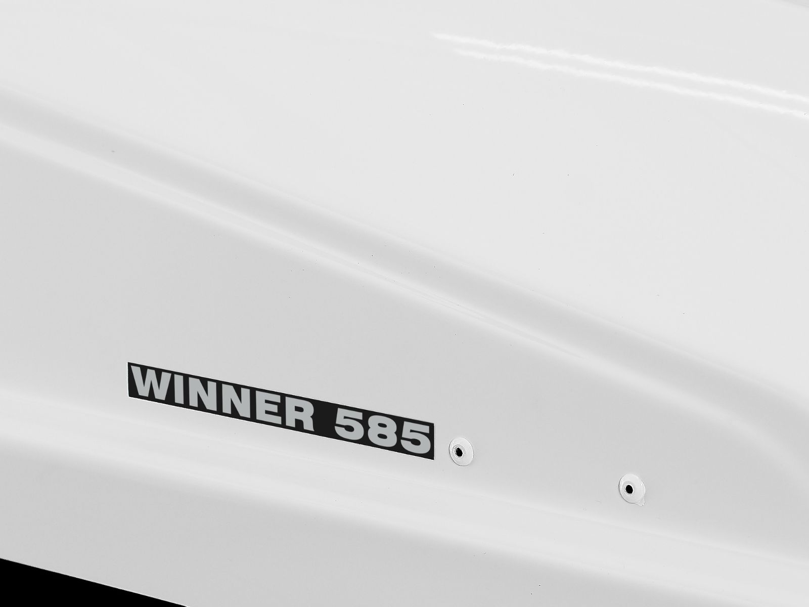 Автобокс Евродеталь Winner 585 Белый Глянец с двусторонним открытием