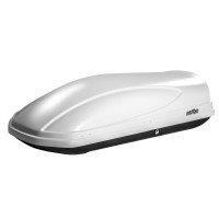 Автобокс на крышу Koffer 430 Белый Матовый с двусторонним открытием