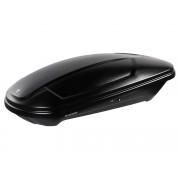 Автобокс на крышу Koffer 430S Чёрный Матовый с двусторонним открытием