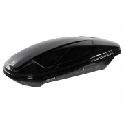 Автобокс на крышу Koffer 430S Чёрный Глянец с двусторонним открытием