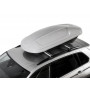 Автобокс на крышу Koffer 430S Серый Глянец с двусторонним открытием