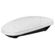 Автобокс на крышу Koffer 430S Белый Глянец с двусторонним открытием