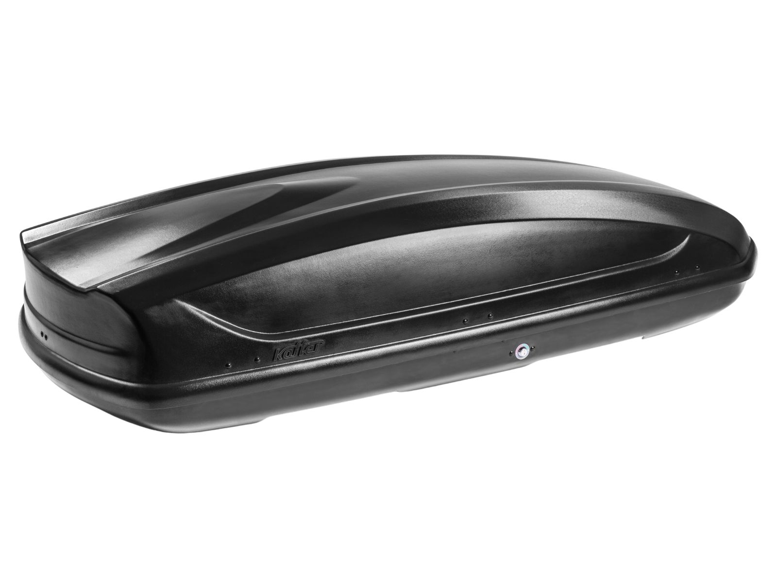 Автобокс на крышу Koffer 440 Чёрный Матовый с двусторонним открытием