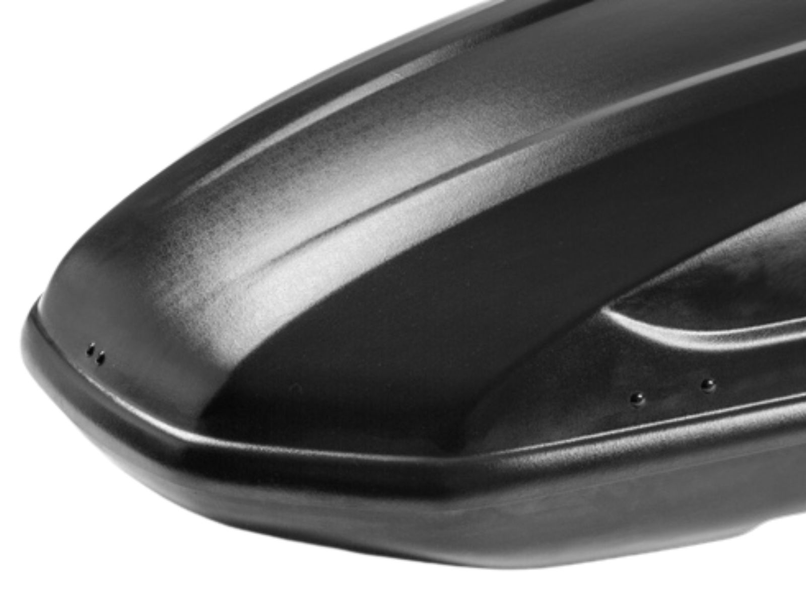 Автобокс на крышу Koffer 440 Чёрный Матовый с двусторонним открытием