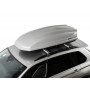 Автобокс на крышу Koffer 440 Серый Матовый с двусторонним открытием