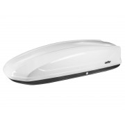 Автобокс на крышу Koffer 440 Белый Глянец с двусторонним открытием