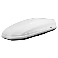 Автобокс на крышу Koffer 480 Белый Матовый с двусторонним открытием