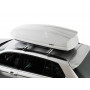 Автобокс на крышу Koffer 480 Белый Глянец с двусторонним открытием