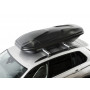 Автобокс на крышу Koffer 480S Чёрный Матовый с двусторонним открытием