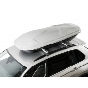 Автобокс на крышу Koffer 480S Серый Матовый с двусторонним открытием