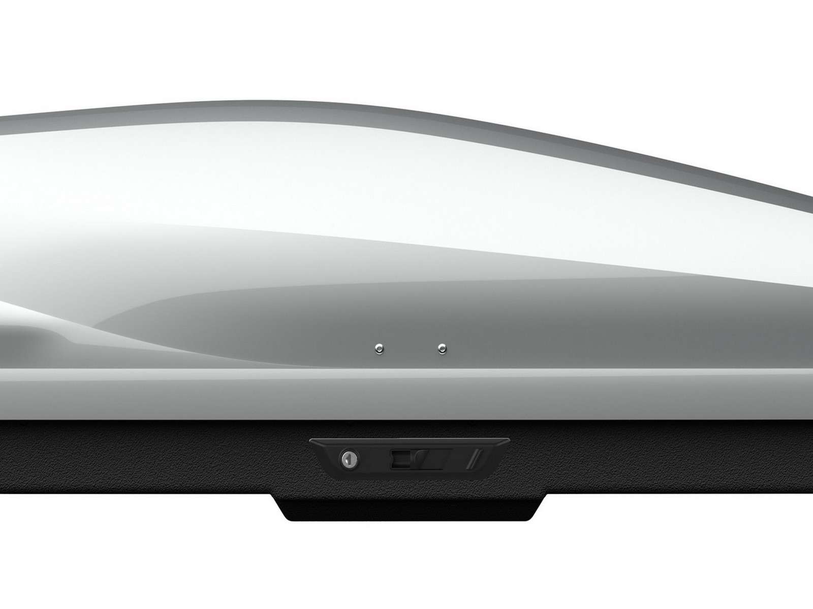 Автобокс Lux Irbis 175 Серый Глянец с двусторонним открытием