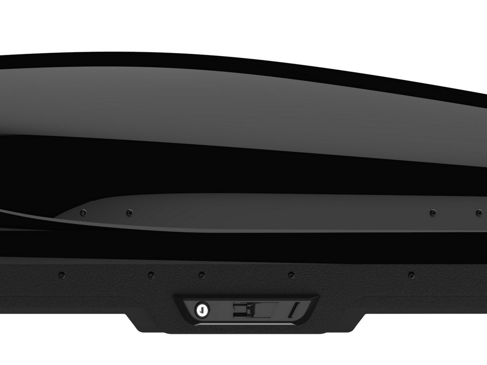 Автобокс Lux Irbis 206 Чёрный Глянец с двусторонним открытием