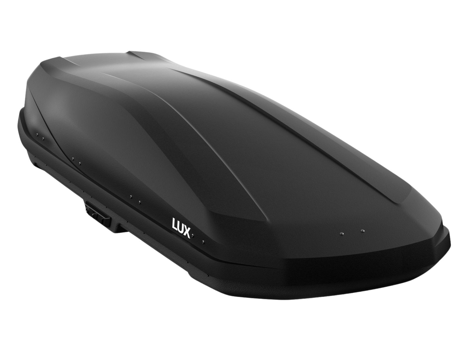 Автобокс Lux Irbis 206 Чёрный Матовый с двусторонним открытием