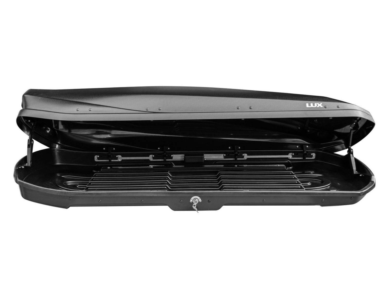 Автобокс Lux Irbis 206 Чёрный Матовый с двусторонним открытием