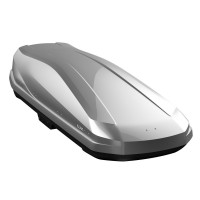 Автобокс Lux Irbis 206 Серый Глянец с двусторонним открытием