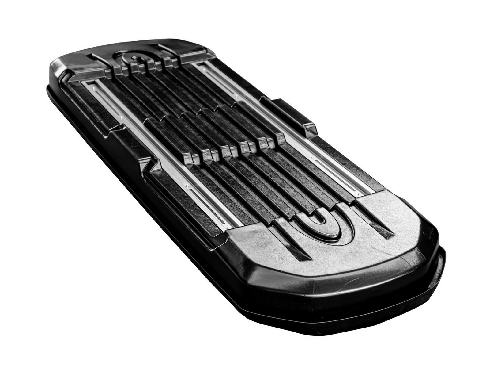 Автобокс Lux Irbis 206 Серый Глянец с двусторонним открытием