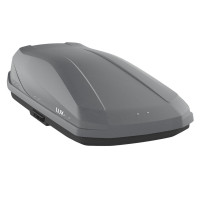 Автобокс Lux Irbis 206 Тёмно-Серый Матовый с двусторонним открытием