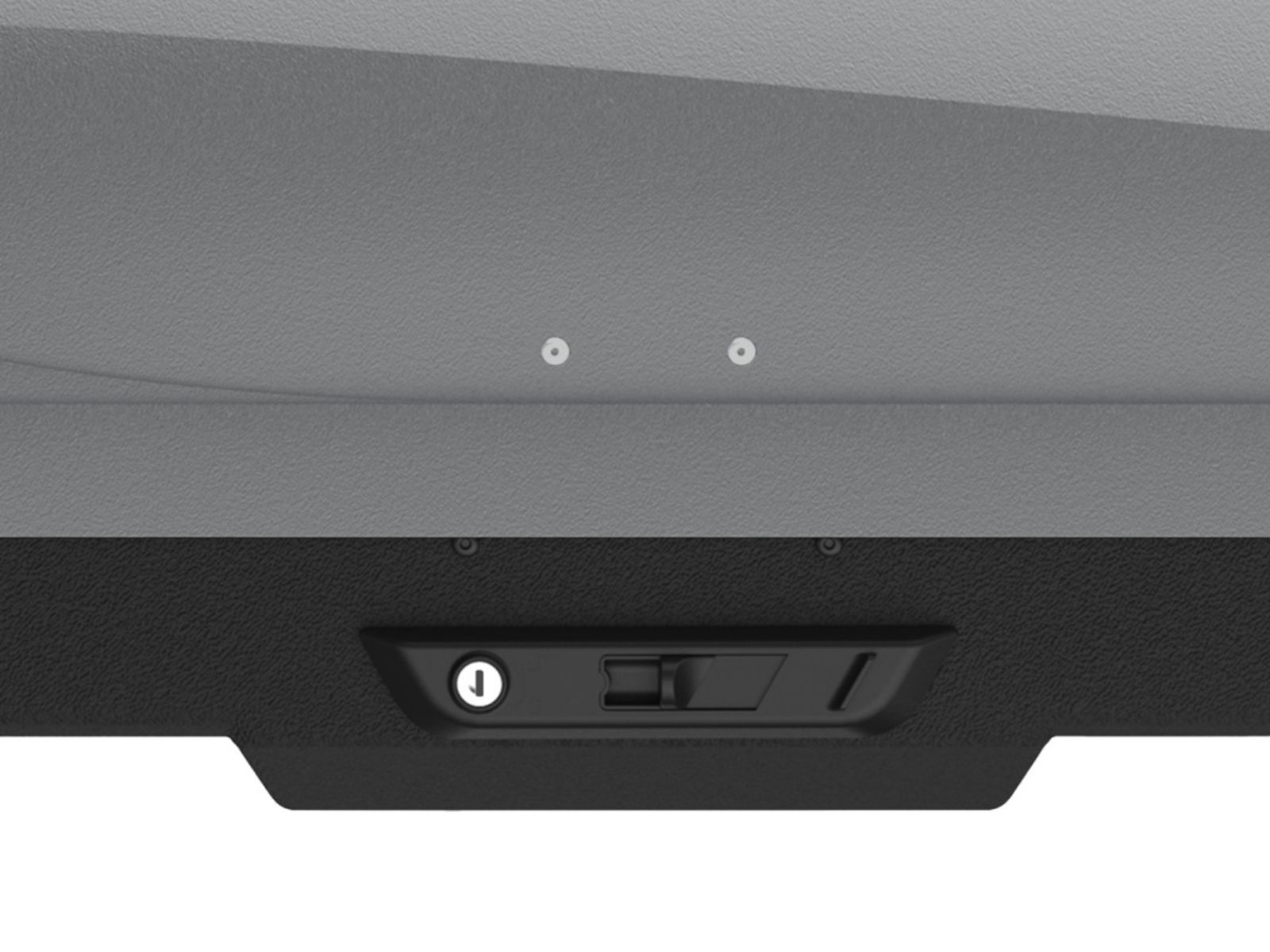 Автобокс Lux Irbis 206 Тёмно-Серый Матовый с двусторонним открытием