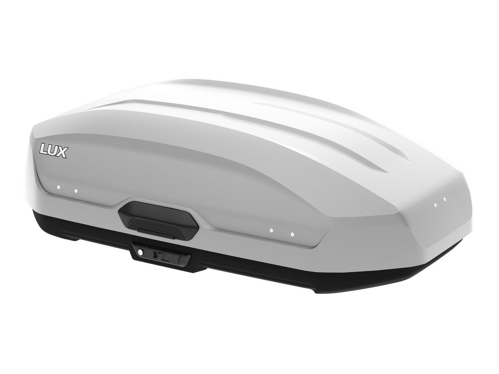 Автобокс Lux Tavr 140 Серый Матовый с двусторонним открытием