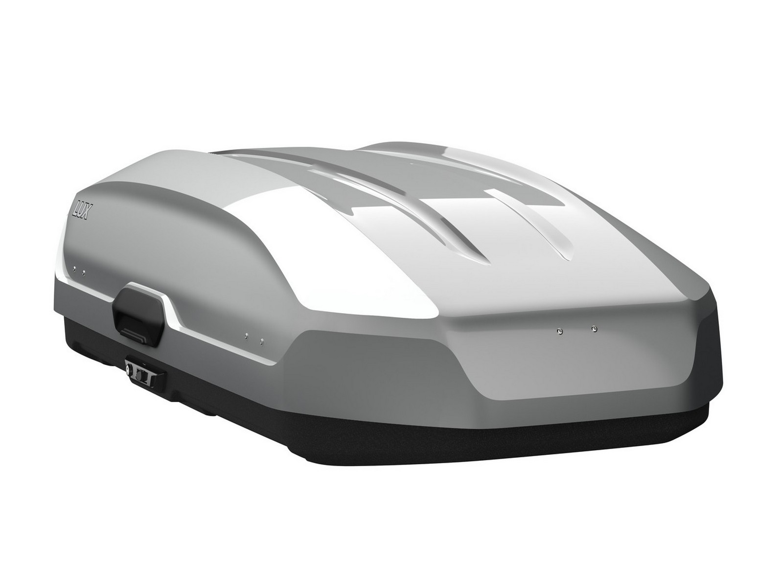 Автобокс Lux Tavr 197 Серый Глянец с двусторонним открытием