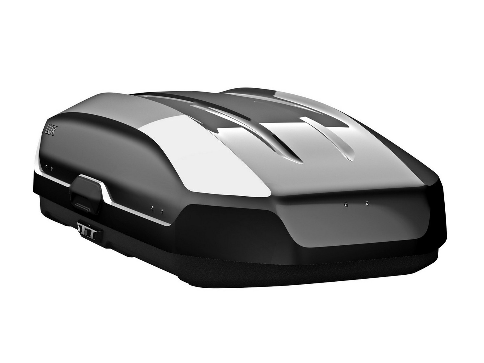 Автобокс Lux Tavr 197 Чёрный Глянец с двусторонним открытием