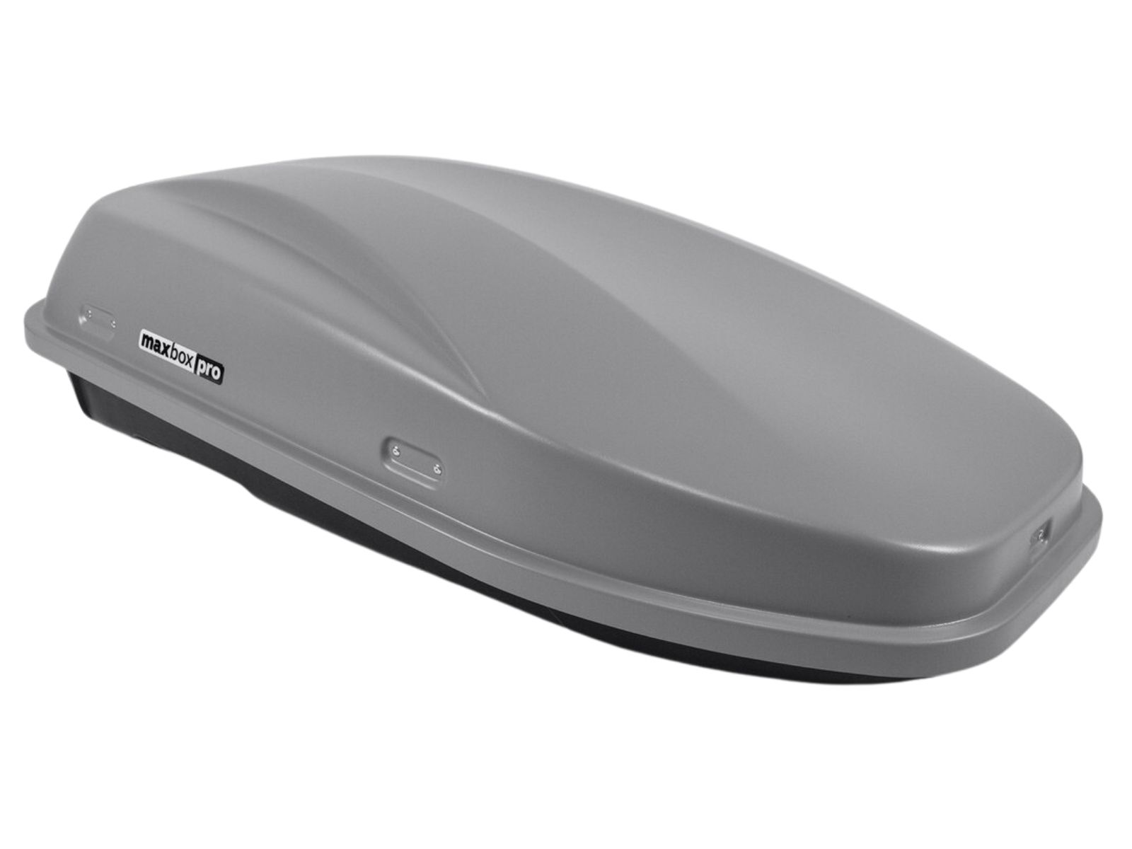 Автобокс MaxBox Pro 380 Серый Матовый с замком с односторонним открытием