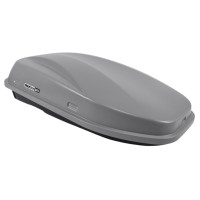 Автобокс MaxBox Pro 380 Серый Матовый с замком с односторонним открытием