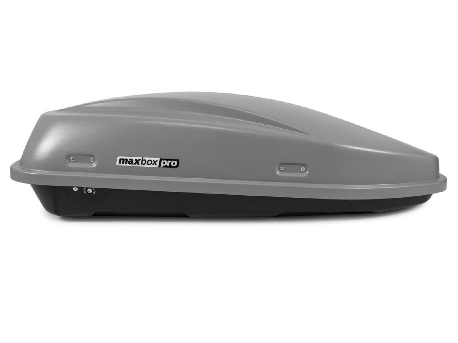 Автобокс MaxBox Pro 380 Серый Матовый с замком с односторонним открытием