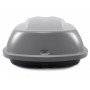 Автобокс MaxBox Pro 380 Серый Матовый с замком с односторонним открытием