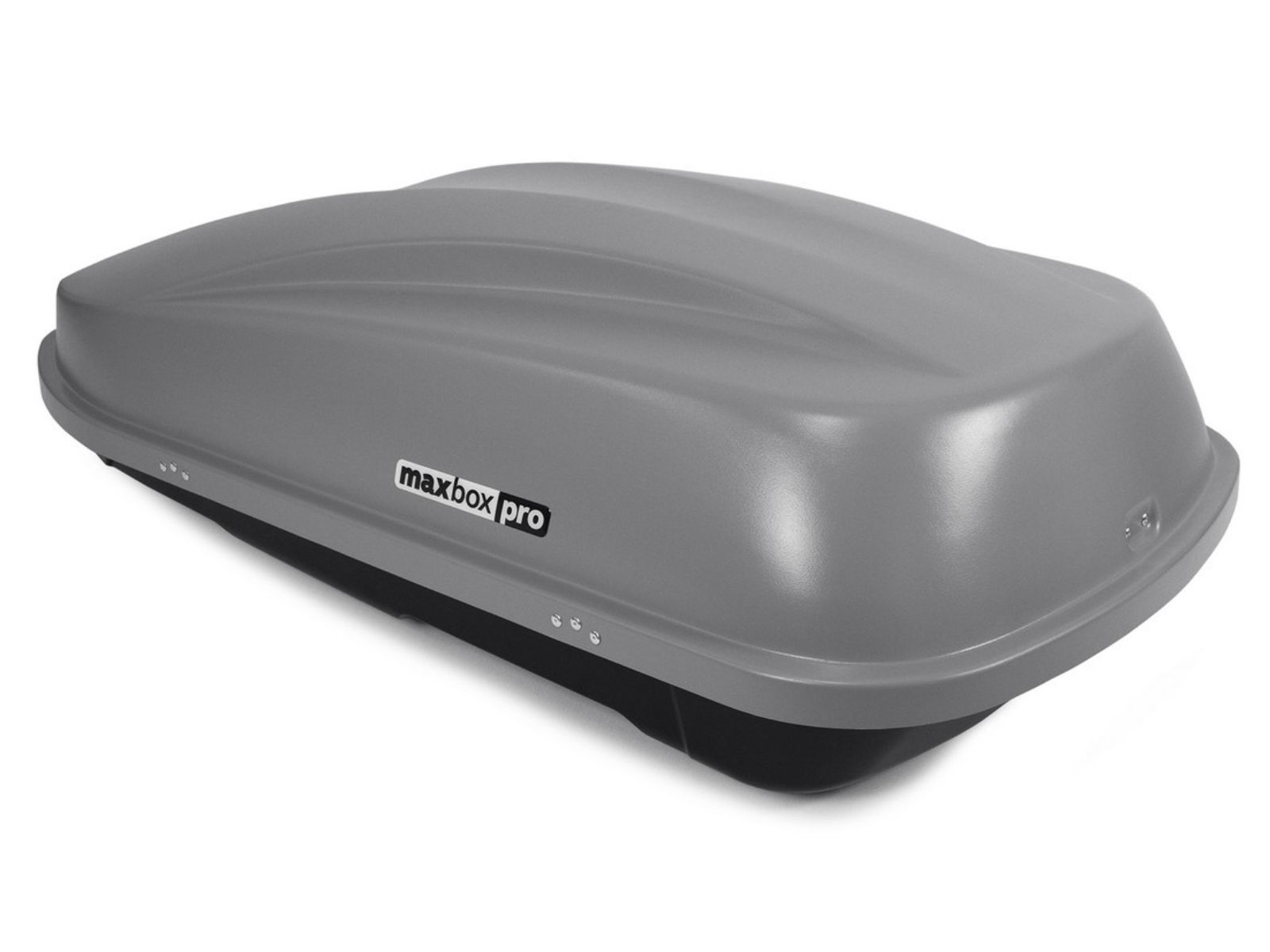 Автобокс MaxBox Pro 380 Серый Матовый с замком с односторонним открытием