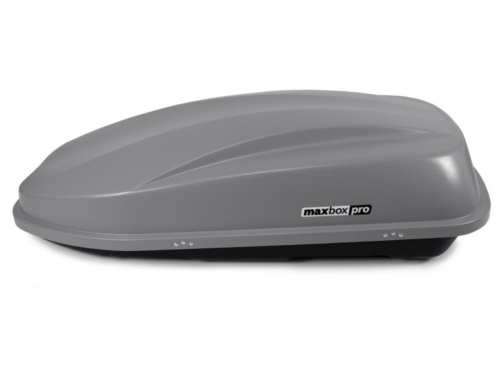Автобокс MaxBox Pro 380 Серый Матовый с замком с односторонним открытием