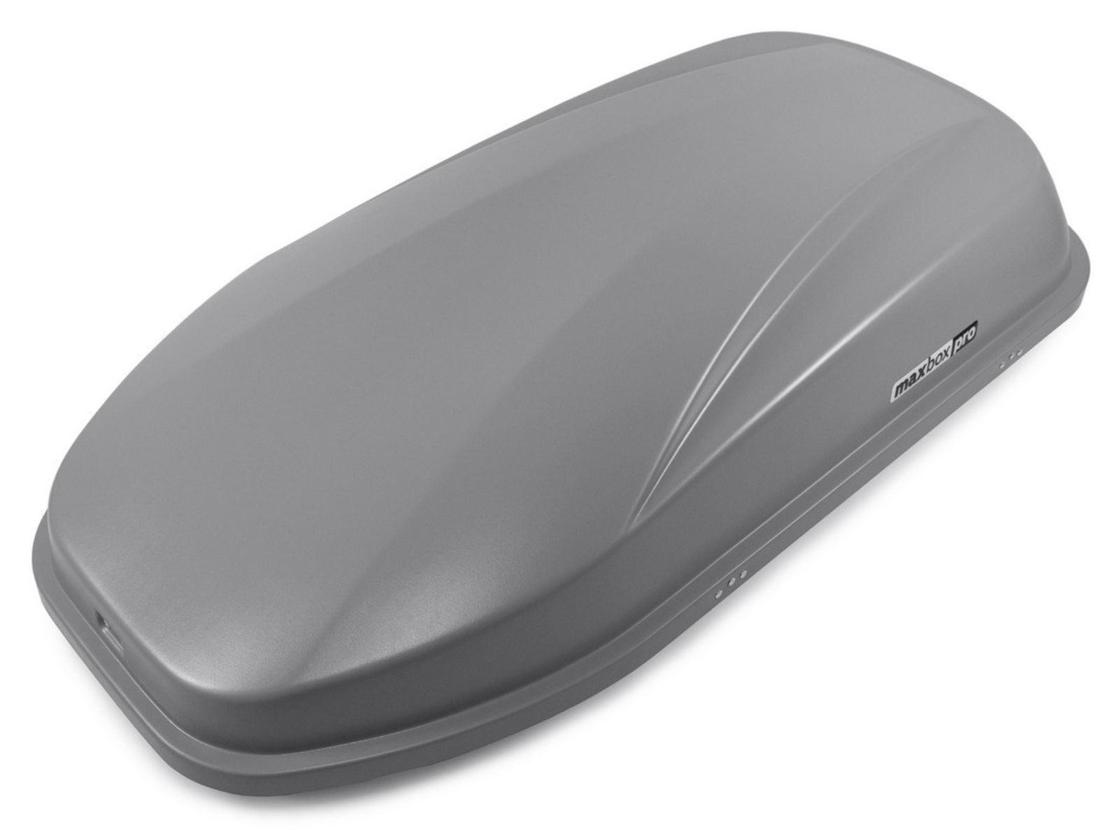 Автобокс MaxBox Pro 380 Серый Матовый с замком с односторонним открытием