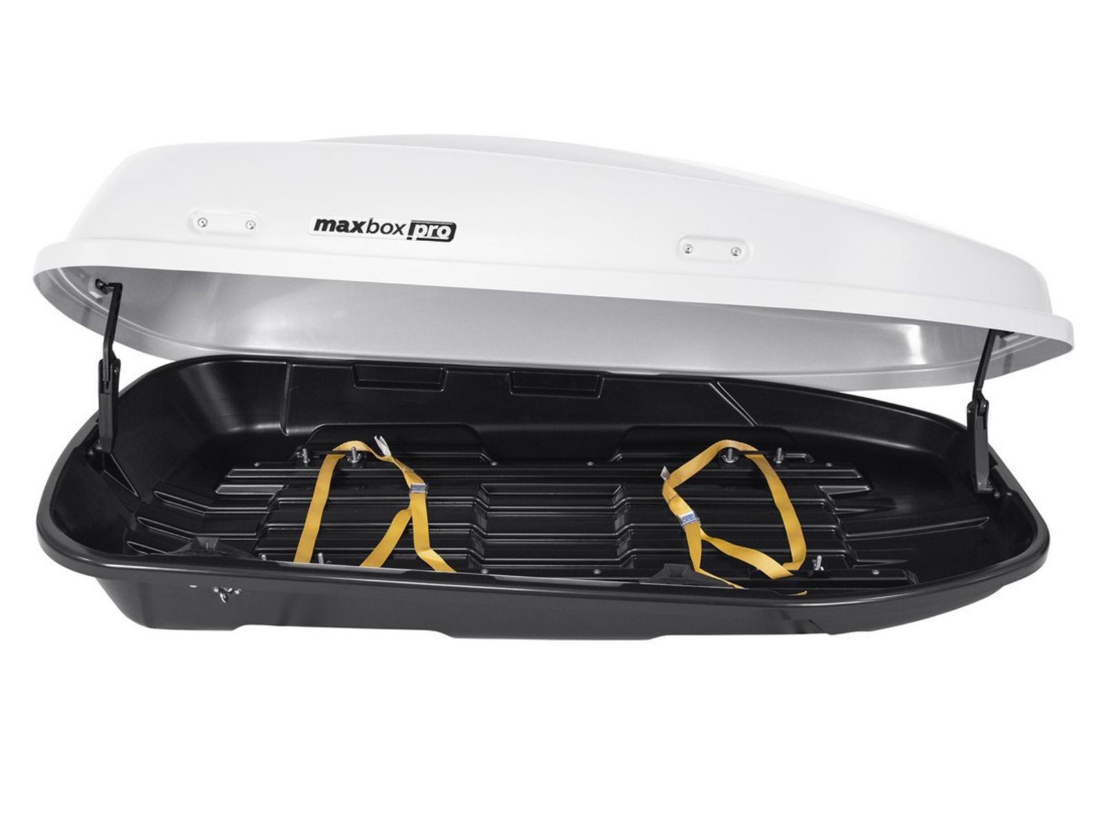 Автобокс MaxBox Pro 380 Белый Матовый с замком с односторонним открытием