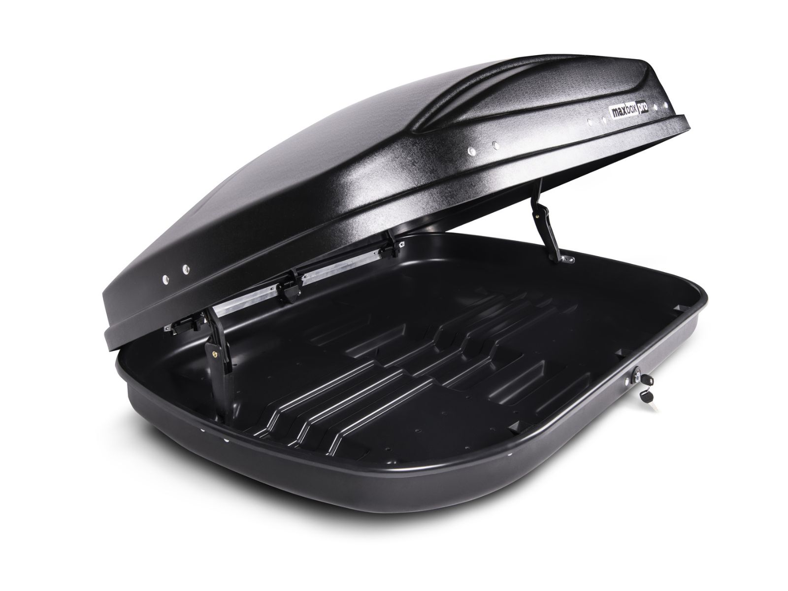 Автобокс MaxBox Pro 430 Чёрный Матовый с двусторонним открытием