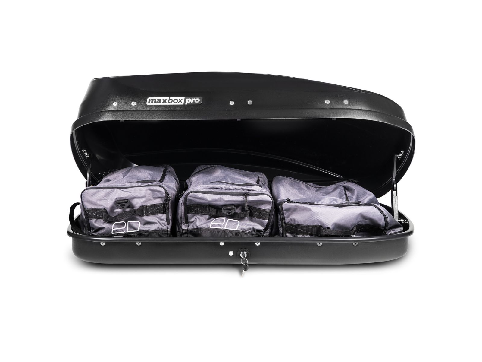 Автобокс MaxBox Pro 430 Чёрный Матовый с двусторонним открытием