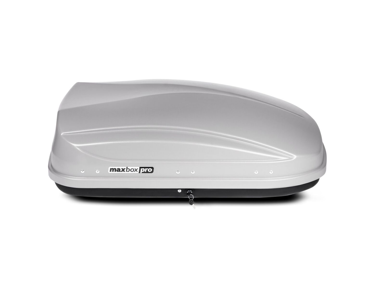 Автобокс MaxBox Pro 430 Серый Матовый с двусторонним открытием