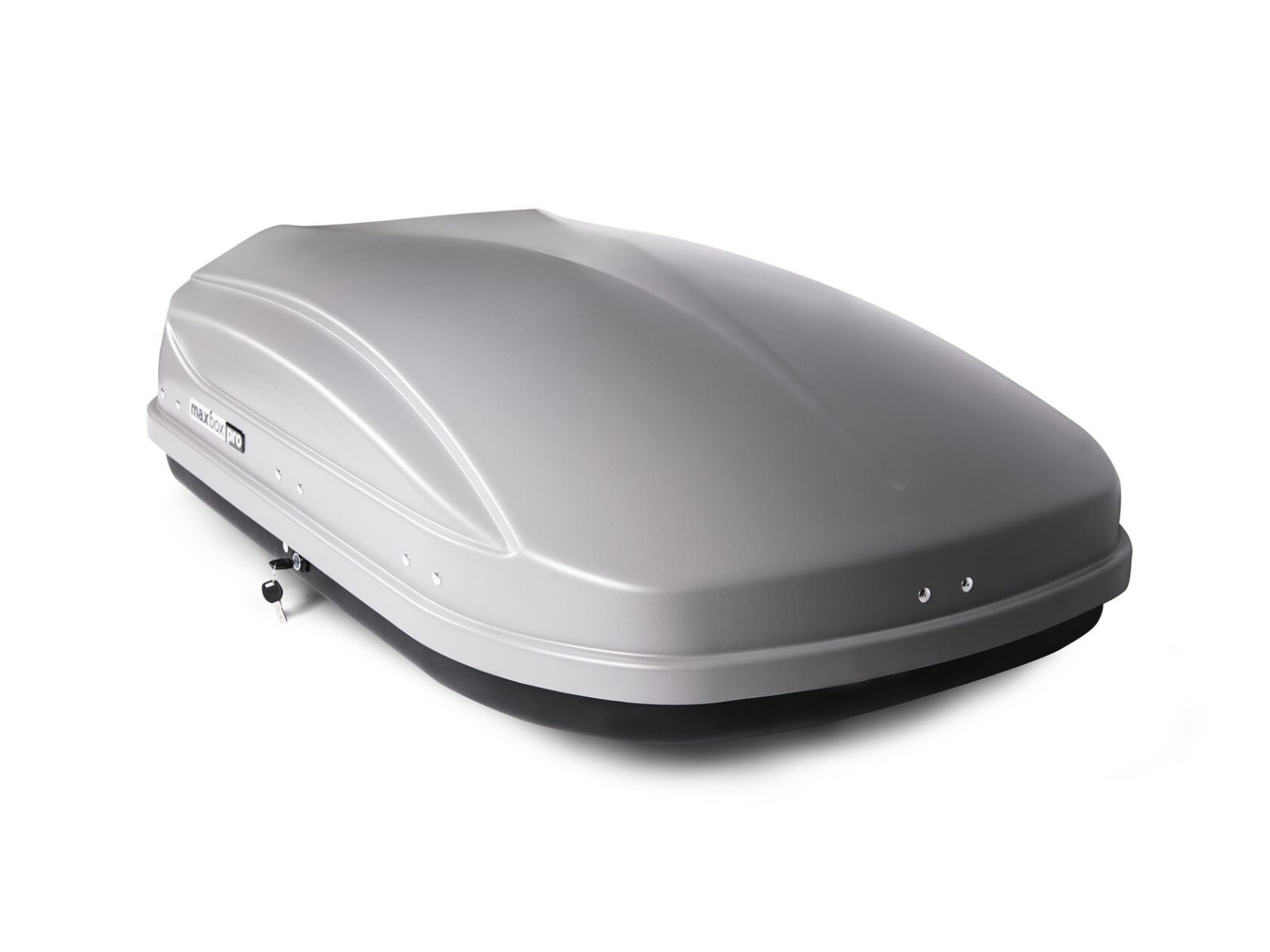 Автобокс MaxBox Pro 430 Серый Матовый с двусторонним открытием