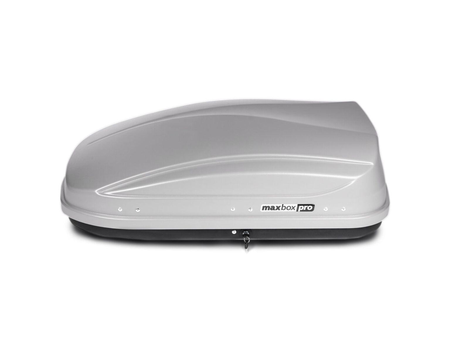 Автобокс MaxBox Pro 430 Серый Матовый с двусторонним открытием