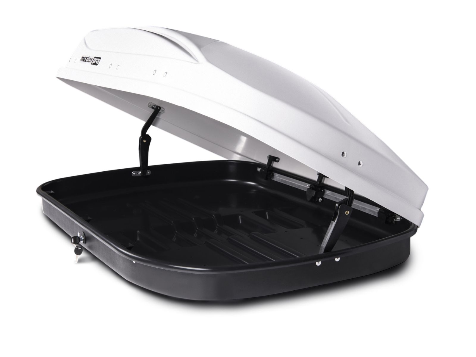 Автобокс MaxBox Pro 430 Белый Матовый с двусторонним открытием