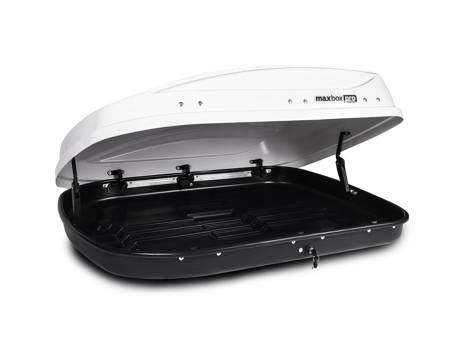 Автобокс MaxBox Pro 430 Белый Матовый с двусторонним открытием
