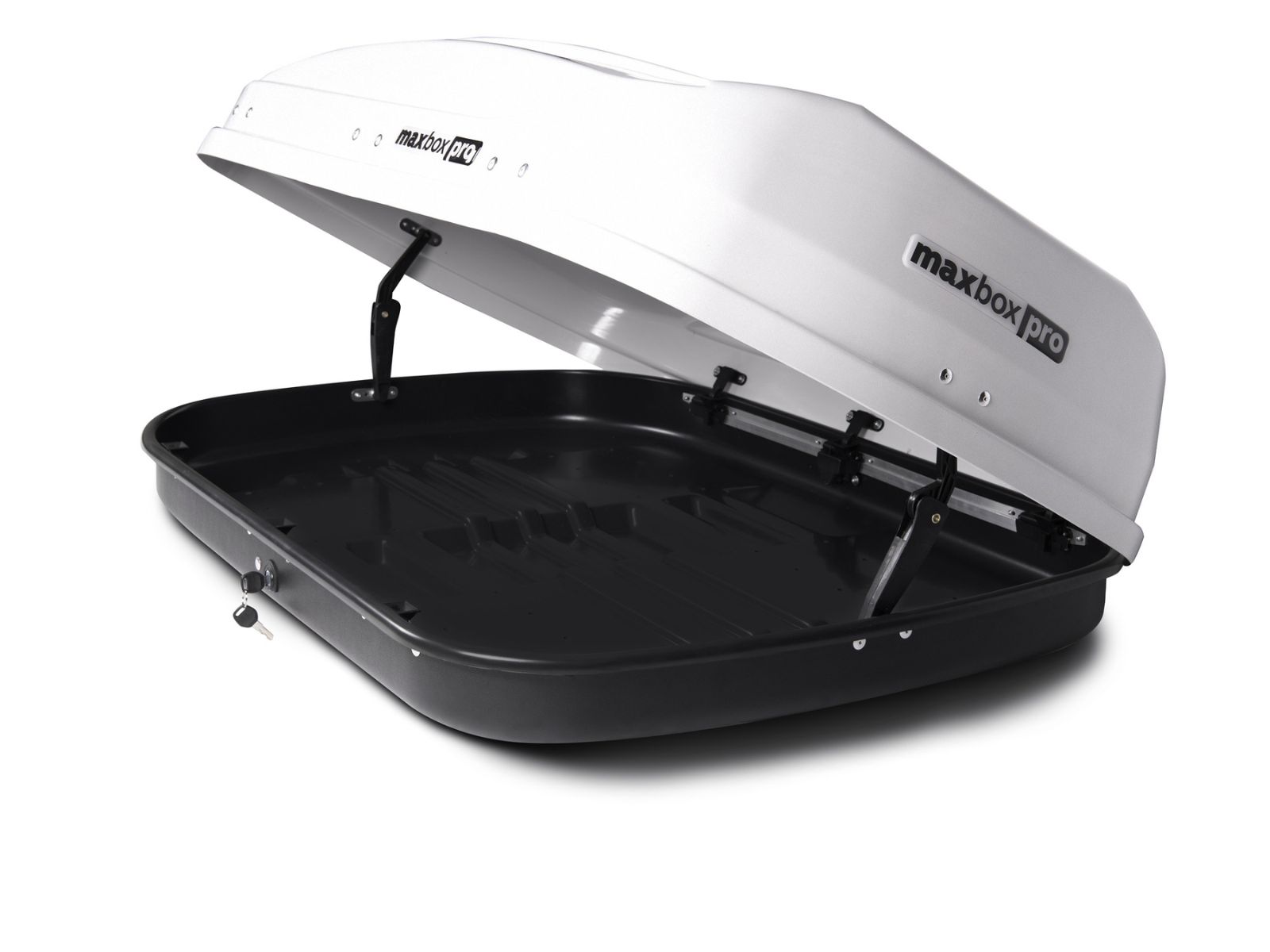 Автобокс MaxBox Pro 430 Белый Матовый с двусторонним открытием
