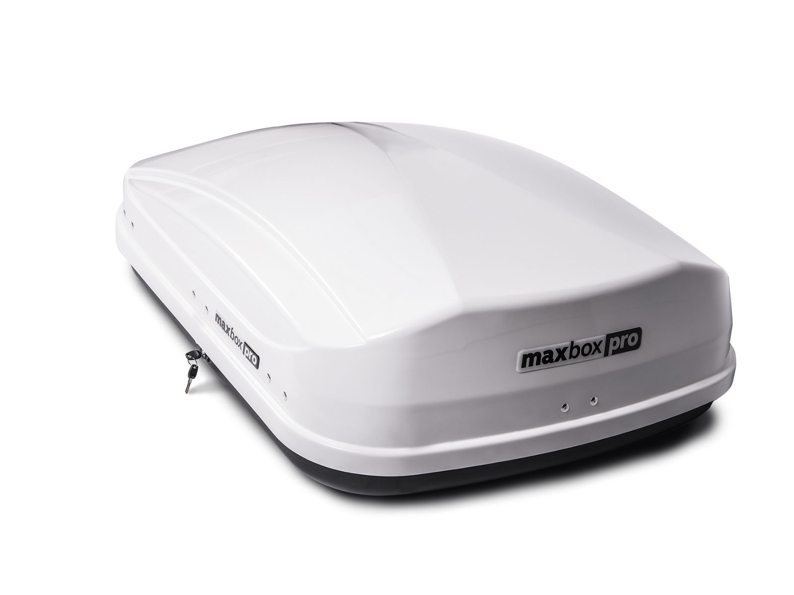 Автобокс MaxBox Pro 430 Белый Глянец с двусторонним открытием