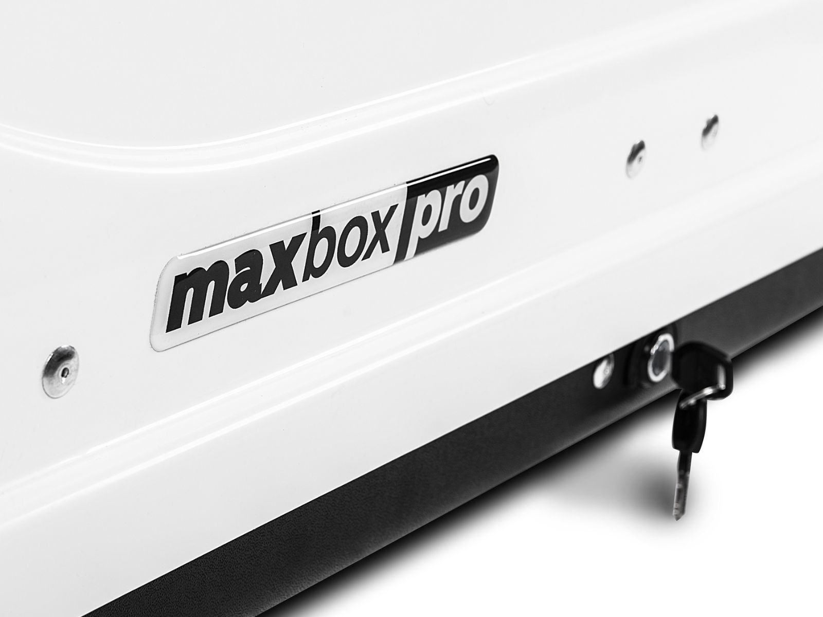 Автобокс MaxBox Pro 430 Белый Глянец с двусторонним открытием