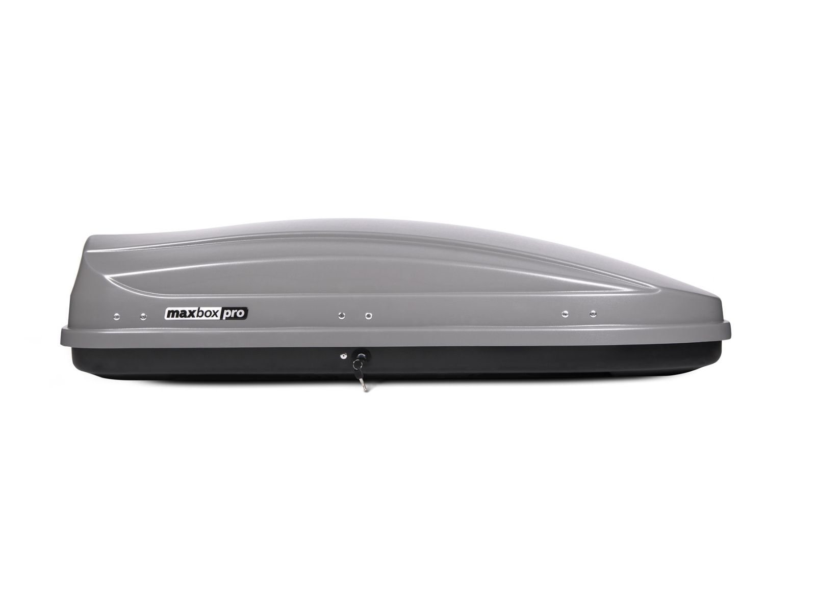 Автобокс MaxBox Pro 460 Серый Матовый с двусторонним открытием