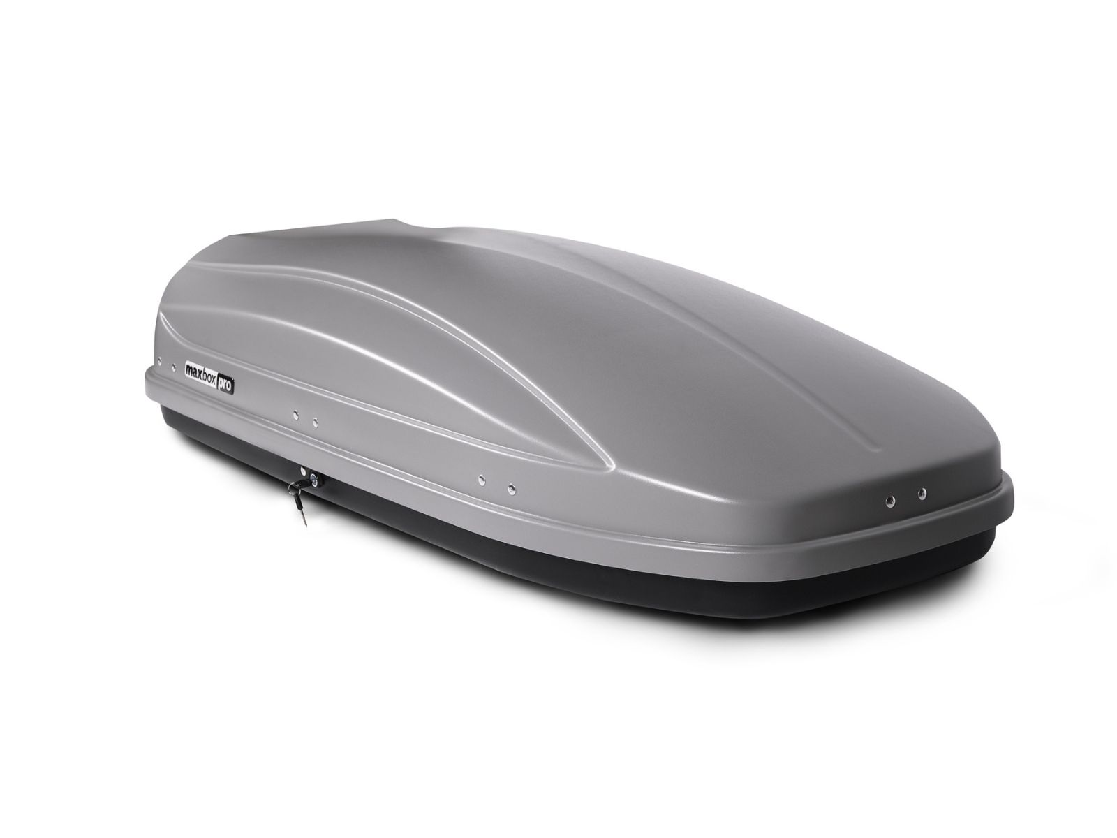 Автобокс MaxBox Pro 460 Серый Матовый с двусторонним открытием