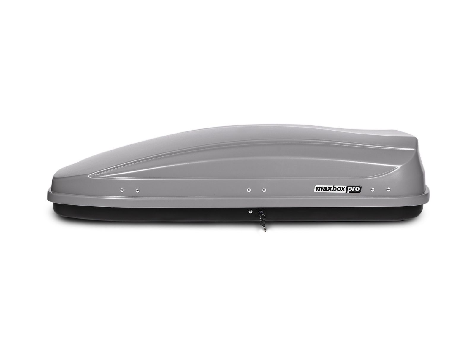 Автобокс MaxBox Pro 460 Серый Матовый с двусторонним открытием