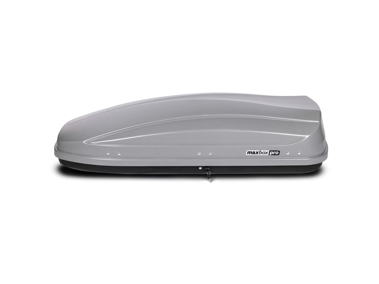 Автобокс MaxBox Pro 460 Серый Матовый с двусторонним открытием